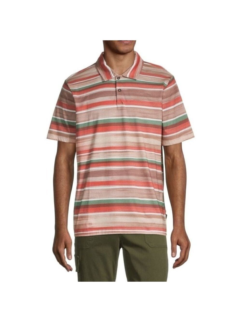 New Ted Baker | Prebook Multi Stripe Knit Polo